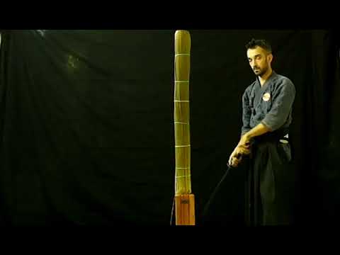 Cięcie mieczem samurajskim -Taki-giri nowe nagranie