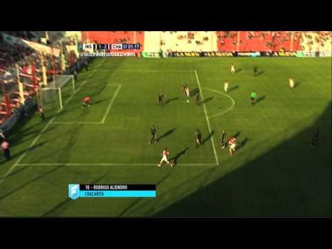 Gol de Aliendro.Instituto 1 Chacarita 2. Fecha 11.Torneo Primera B Nacional.FPT