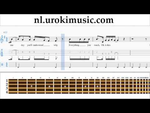 Mandoline Leren Spelen Passenger - Let Her Go Tablatura Deel#2 um-i799