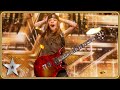 GOLDEN BUZZER Winner Olly Pearson Rocks With QUEEN Guitar Solo Auditions BGT 2025