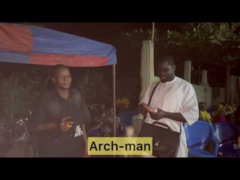 2 Bernard Sunday live stage at Nnata Nwunye oil minister #bernardsundaylivestage #archman #anam