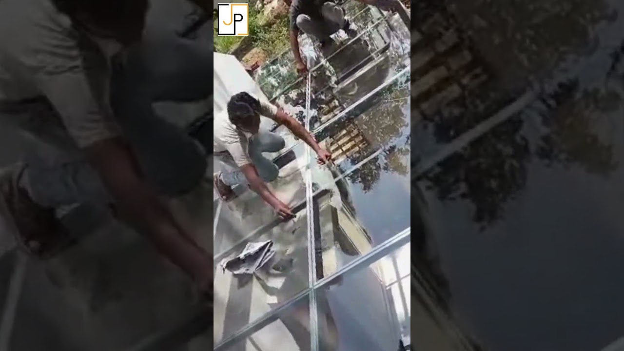 Pergola Glass Installation in Mysore | Toughened Glass Roofing | JP Safety Glass