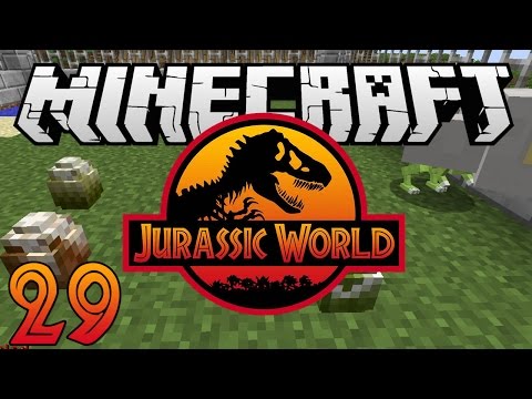 Minecraft: Jurassic World - Ep. 29 - "Gallimis, Triceratops, and Dinosaurs!" (Rexxit Modpack)