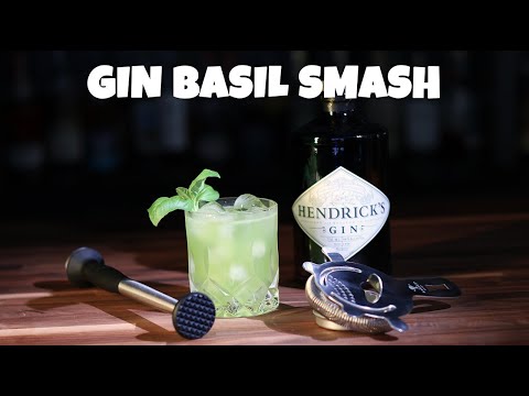 How to Make a Gin Basil Smash | Easy & Refreshing Gin Cocktail Recipe