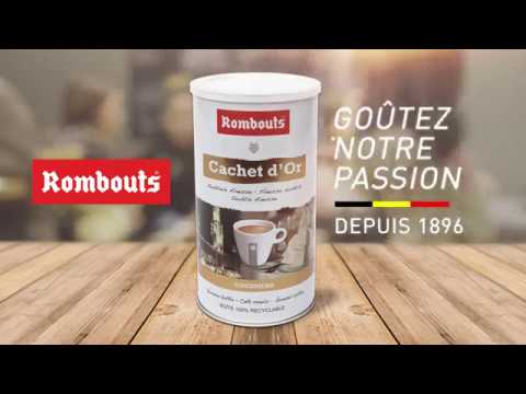 Rombouts Cachet d'Or... Pour un arôme sublime, un bonheur total!