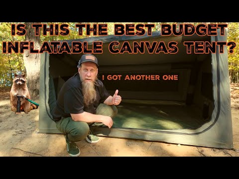 Is Tomount's Inflatable Canvas Tent The BEST Value for Camping Enthusiasts?