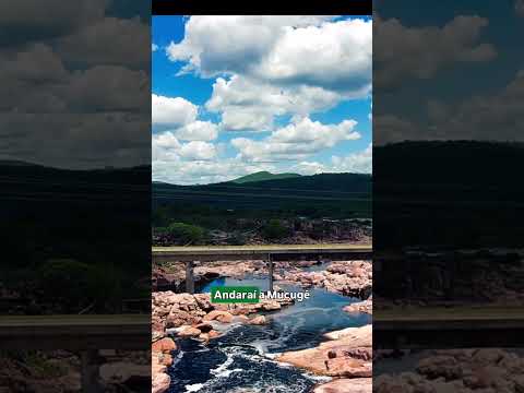 Cachoeira ao lado da rodovia! 😱 - #chapadadiamantina #andarai #mucuge #bahia #ecoturismo