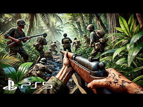 O TERROR DO IMPÉRIO JAPONÊS NO PACÍFICO NA SEGUNDA GUERRA! Call of Duty ULTRA Realista (PS5 4K60FPS)