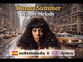 Donna Summer - Winter melody (subtitulada en español & lyrics).