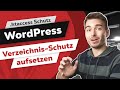 Verzeichnis Schutz Aufsetzen Htaccess Schutz