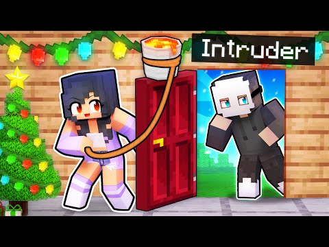 Aphmau - Masked INVADER Broke Into Our Minecraft House!