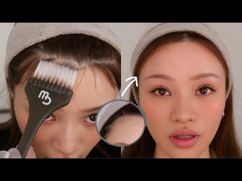 DIY New Hairline✨ I tried the babyhair perm :)