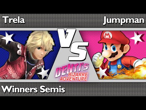 DBA1 Smash 3DS - Trela (Shulk,Robin) vs Jumpman (Mario) - Winners Semis