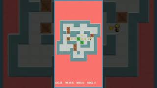 sokoban level 26 ( classical push box) #shorts #sokoban #puzzle