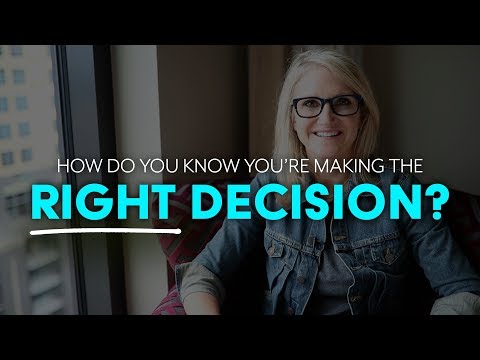 How To Know If You’re Making The Right Decision | Mel Robbins