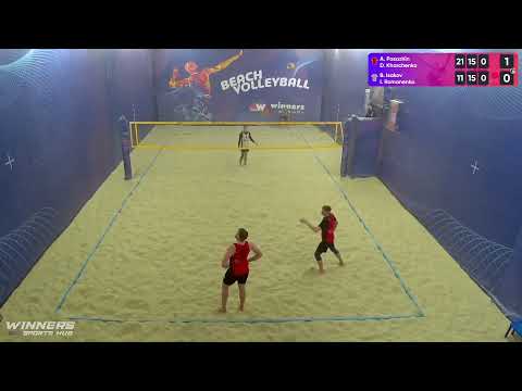 17:30 A. Pasazhin / D. Kharchenko - B. Isakov / I. Romanenko 04.03.2023 | Winners Beach Volleyball
