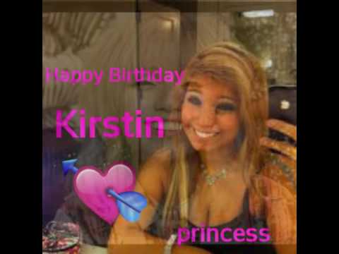 HAPPY BIRTHDAY Kirstin 😍😍