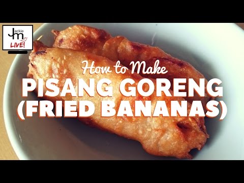 How to Make Pisang Goreng (Fried Bananas) - LIVE Broadcast