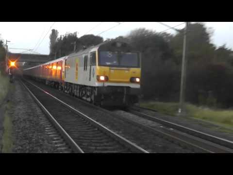 92041 1M44 Shieldmuir - Warrington Mail 17th October 2013 RARE !!