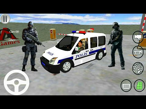 |car gamesford transit connect police van driving simulator  -  android gameplay#7