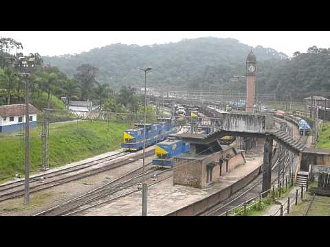 Trains in Paranapiacaba
