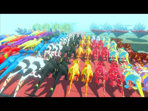 Color All Units Bomb Challenge ► Animal Revolt Battle Simulator