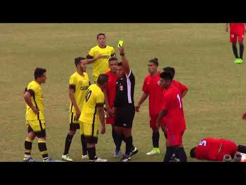 JUVENIL AMÉRICA (1) vs (2) U.N.J.F.S.C. - ETAPA PROVINCIAL - 3ERA FASE/IDA 2018.