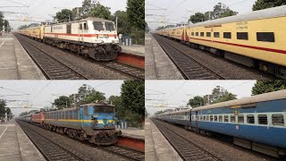 preview picture of video 'Loco Failure Suffered Amritsar Mail chases Legendary Kalka Mail || WAG 7 chases WAP 7 !!!'