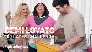 Demi Lovato's 100 Layer Challenge
