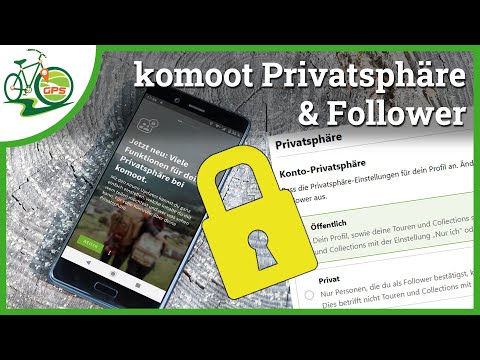komoot Privatsphäre richtig einstellen 🔧 Follower & Freunde verwalten 🚴 🏁