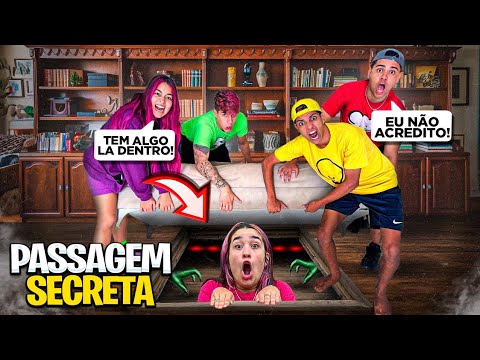 ENCONTRAMOS UM PORÃO SECRETO NA MANSÃO *Passagem secreta