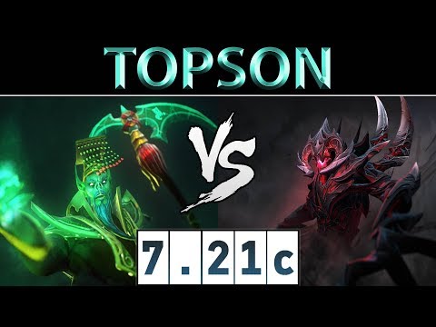 TOPSON [Necrophos] vs [SF] ► EU Ranked ► Dota 2 7.21c