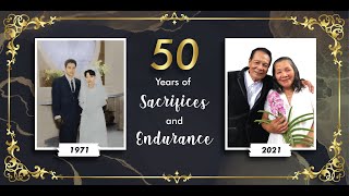 50th Wedding Anniversary / Greetings & wishes by Sharon Adventures vlog