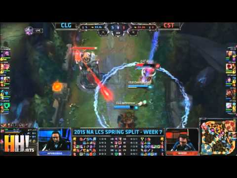 5. CLG vs Team Coast - Highlights - NA LCS Spring 2015 W7D2