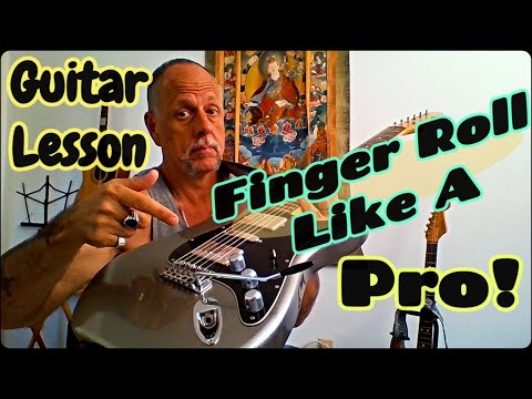 Finger Roll Essential Blues Rock Guitar Technique, Guitar Lesson - Brian K Guitar