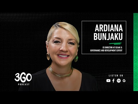 3GO Trego | Ardiana Bunjaku | Ex Director at SCAAK & Governance and Development Expert