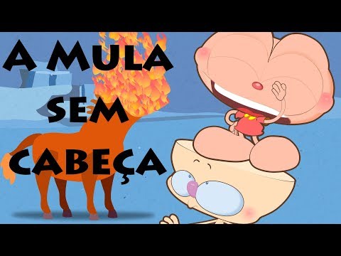 Mongo e Drongo Respondem 8 - Por que a Mula sem Cabeça não tem cabeça - desenho animado infantil