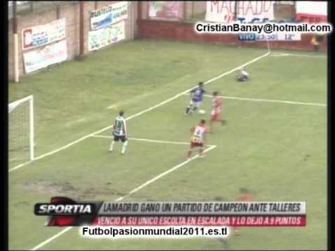 Talleres RE 2 Lamadrid 3 Primera C 2010-11 Los goles