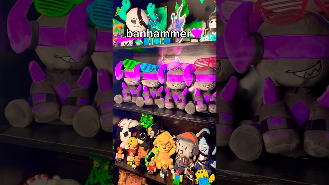 the army is finally here💜 #plushies #plush #roblox #phighting #shorts