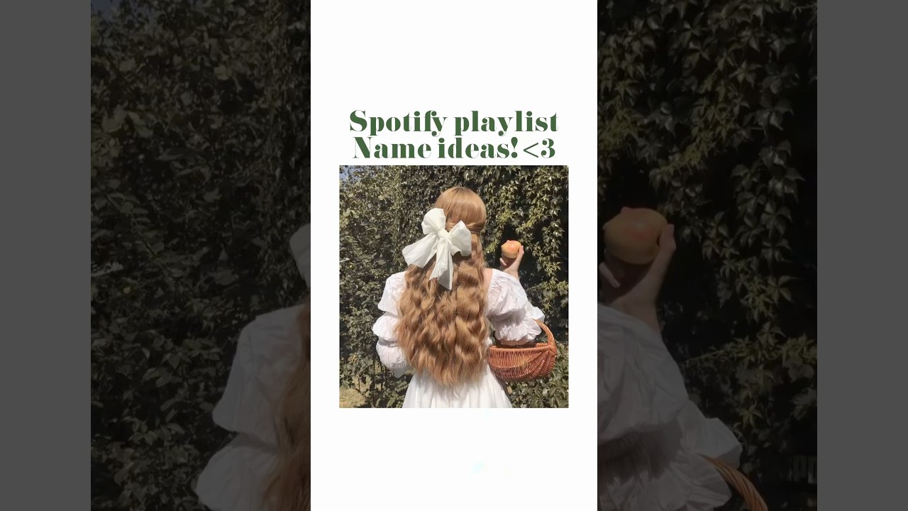 Spotify playlist name ideas!🎀 #spotify #aesthetic #subscribe #songs #fyp #lyrics #music