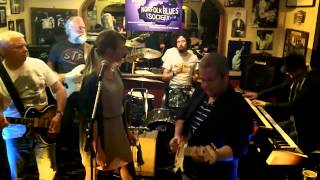 19 Lauren Dove jamming at Norfolk Blues Society Jam session