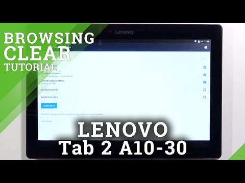 How to Clear Browsing Data in LENOVO Tab 2 A10-30 – Reset Browsing History