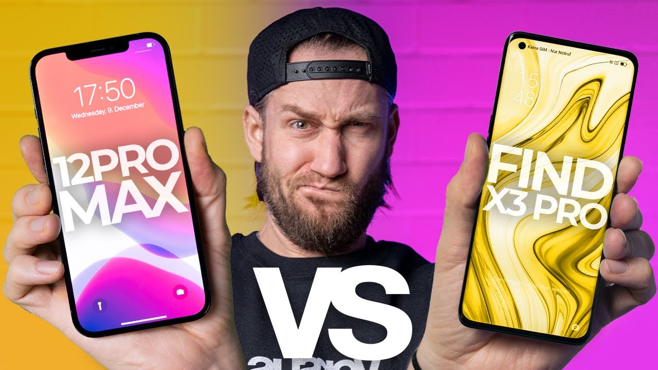 iPhone 12 Pro Max vs Oppo Find X3 Pro! | VERSUS