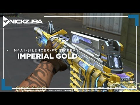 M4A1-Silencer-Prism Beast-Imperial Gold | CROSSFIRE China 2.0