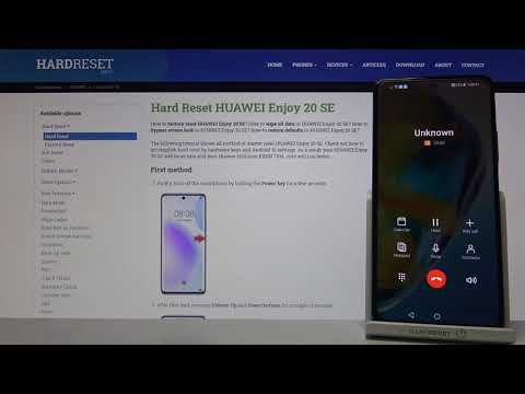 HUAWEI Enjoy 20 SE Incoming Call - Dialer Settings Presentation