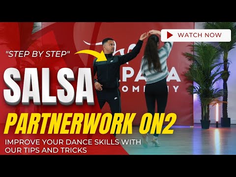 Salsa Tutorial: Master this Salsa On2 partnerwork 🔥 Full length video explanation