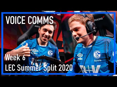 HOW WE BEAT G2 & MISFITS - Schalke 04 LEC Voice Comms Week 6 - Summer Split 2020