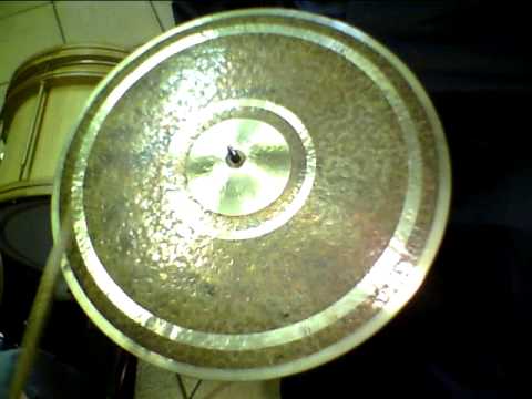 22 Banded Half Turk, 2720g - Handcrafted cymbals by Craig Lauritsen.MOV