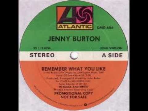 Jenny Burton  Remember What You Like