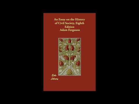 An Essay on the History of Civil Society by Adam Ferguson — free full audiobook